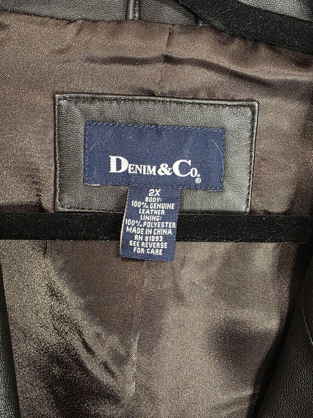 Women's Brown Leather Blazer Jacket - Picture 2 of 7